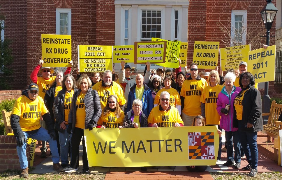 United We Matter, a volunteer organization - Rally in Annapolis Image